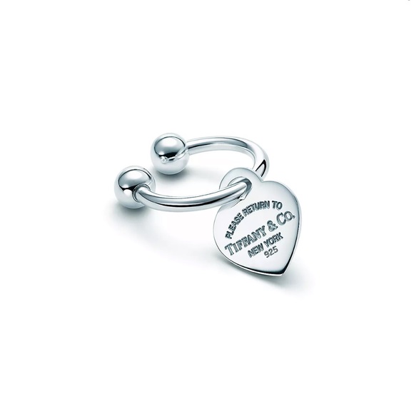 Tiffany & Co. Accessories - Tiffany Heart Tag Key Ring 🔑💝